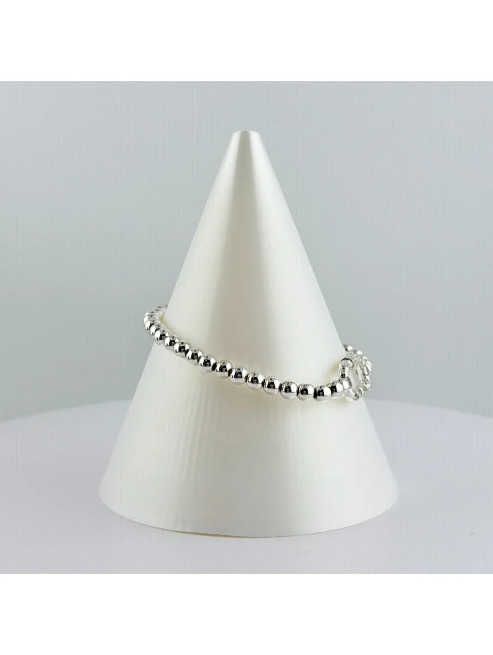 Bomb Party Single Stack Bracelet - on Silver Plating #101